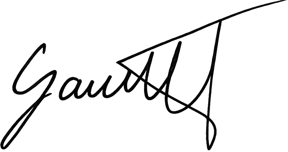 Wiktor Gaweł signature